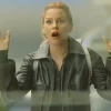 The Miniature Wife S01 Elizabeth Banks Biker Leather Jacket