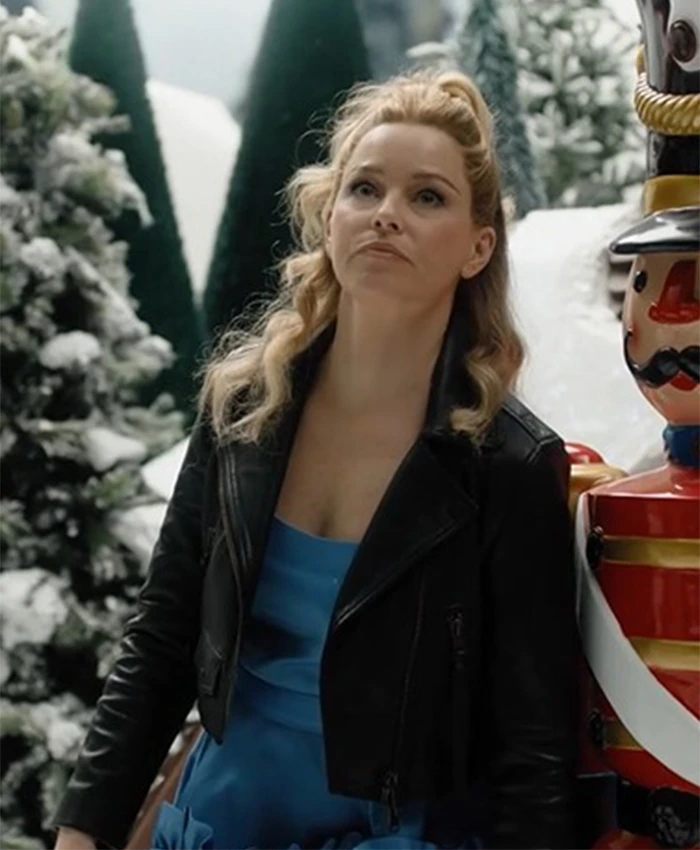 The Miniature Wife S01 Elizabeth Banks Black Leather Jacket For Sale