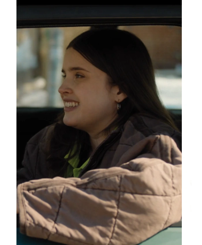 The Miniature Wife S01 Steffy Brown Quilted Jacket