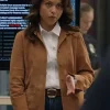 The Rookie S08 Angela Lopez Suede Leather Jacket