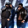 The Tonight Show Starring Jimmy Fallon S13 600 Ent 6WA Black Varsity Jacket