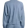 The View Joy Behar Ruffle Cuff Jacket Back