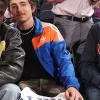 Timothee Chalamet Atlanta Hawks Vs New York Knicks Track Jacket Shop now