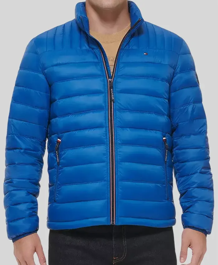 Tommy Hilfiger Men’s Packable Puffer Jacket Blue
