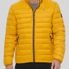 Tommy Hilfiger Men’s Packable Puffer Jacket Yellow