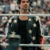 WWE 2026 WrestleMania 42 Joe Jonas USA Leather Jacket