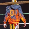 WWE SummerSlam Rey Fenix Hooded Jacket Back