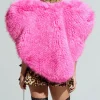 Watch What Happens Live 2026 Tiffany Baira Pink Fur Heart Jacket Back