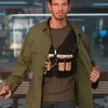 Watson S02 William Fitzgerald Green Cotton Jacket