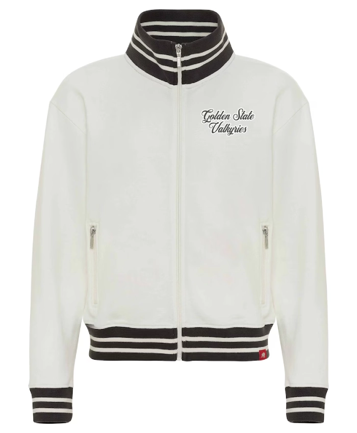 Women’s Golden State Valkyries Athletic Club White Jacket