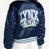 Women’s Minnesota Lynx TWC Blue Bomber Jacket For Sale
