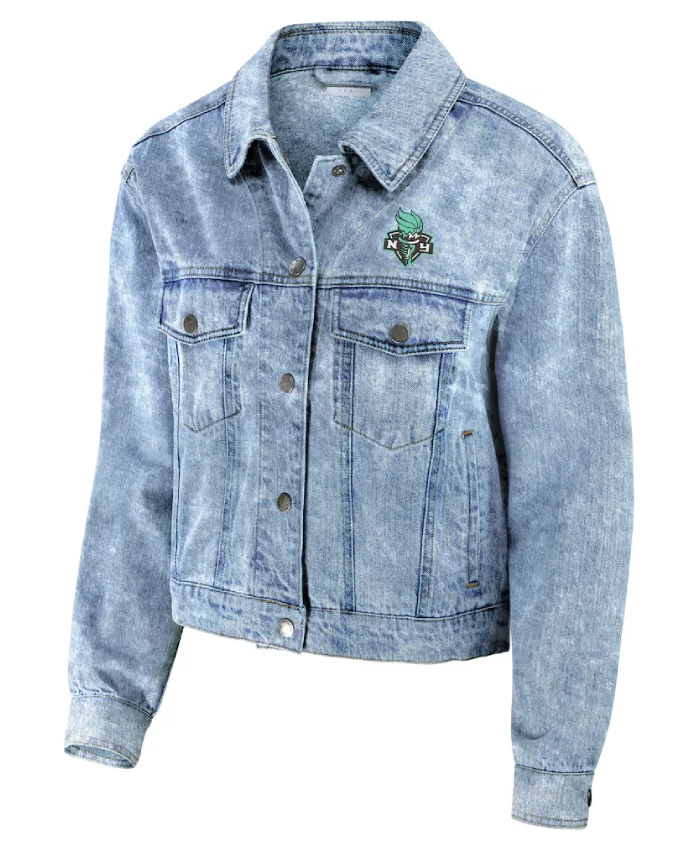 Women’s NY Liberty Erin Andrews Denim Jacket