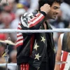 WrestleMania 42 Joe Jonas Star Leather Jacket Side