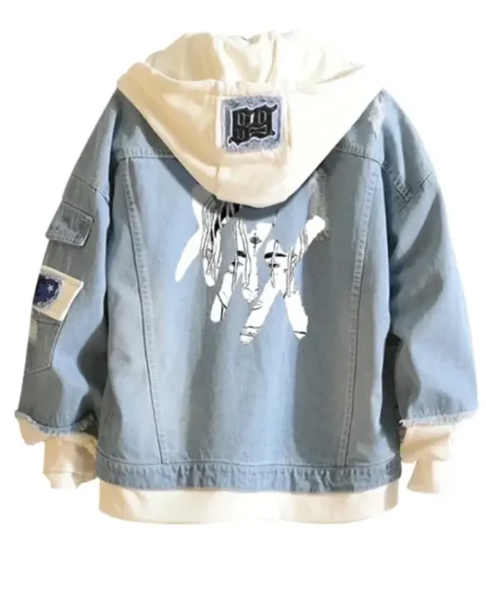 Xxxtentacion Jacket style 3 back