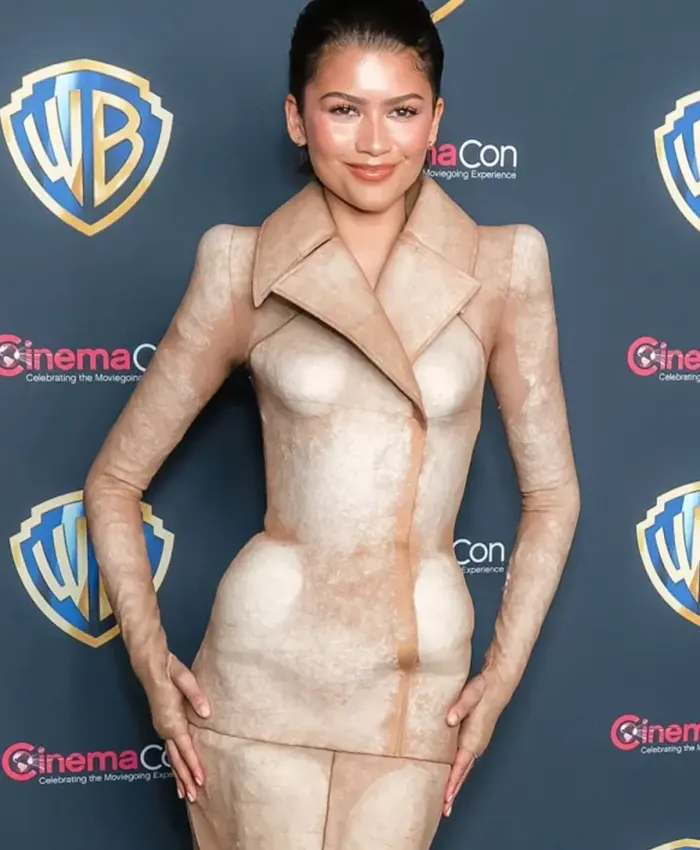 Zendaya CinemaCon 2026 Coat