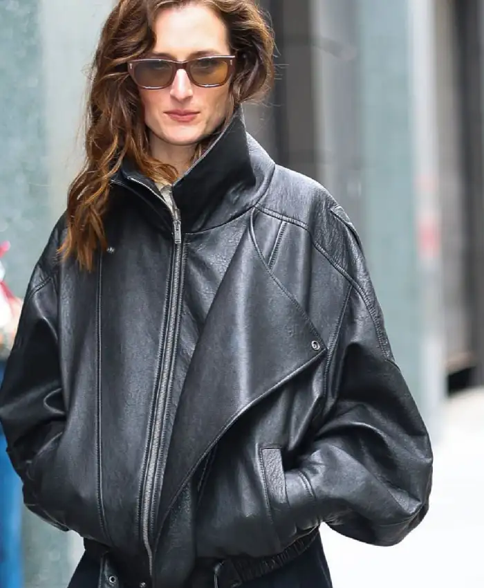 ABC Studios 2026 NYC Grace Gummer Black Jacket