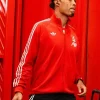 Adidas LFC 2025 26 Red Track Jacket Front
