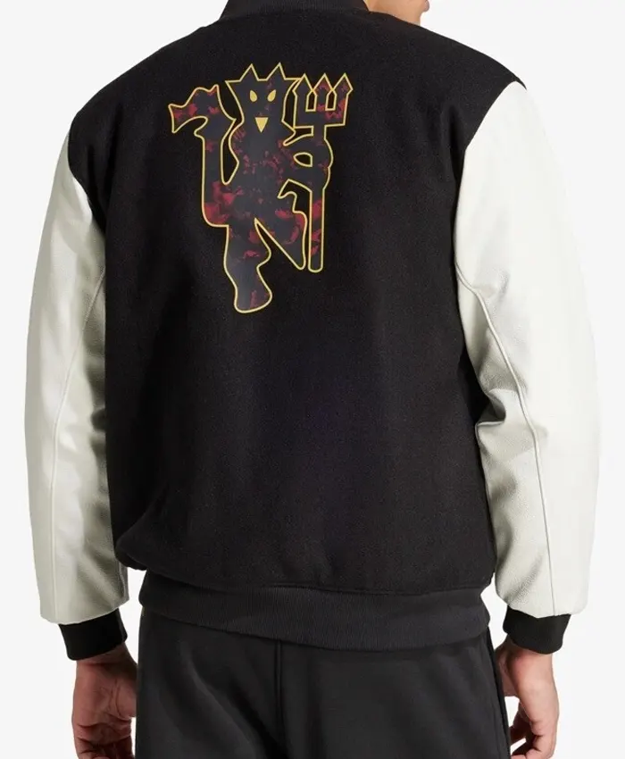 Adidas Manchester United CNY Varsity Jacket For Sale