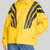 Adidas Santiago Yellow Leather Jacket