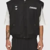 Adidas x WC Black Padded Vest Front
