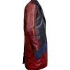 American Idol Season 24 Multicolor Shaded Leather Long Coat
