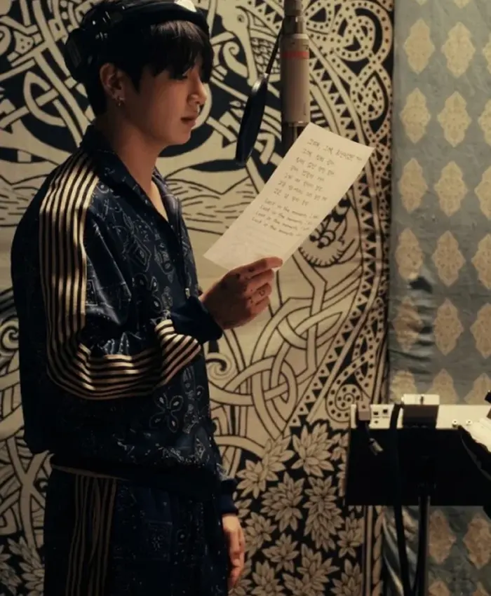 BTS Jung Kook Recording Track Jacket