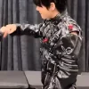 BTS Jungkook Tampa concert Black Leather Jacket