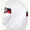 Chad Murray Buffalo Sabres White Satin Varsity Jacket For Sale