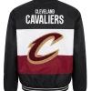 Cleveland Cavaliers Twill Black Bomber Jacket For Sale