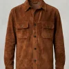 Cole Hauser Global Radio Studios 2026 Suede Jacket For Sale