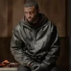 Coltrane Wilder Neme­sis S01 Half-zip Black Leather Jacket