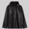 Coltrane Wilder Neme­sis S01 Half-zip Black Leather Jacket For Sale