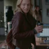 Criminal Minds S19 Brown Leather Blazer