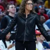 Dallas Wings VS Indiana Fever Stephanie White Black Jacket