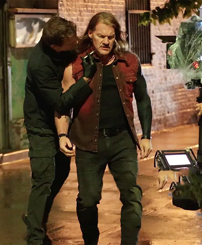 Michael C Hall tactical style vest