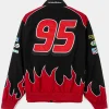 Disney Pixar Cars Shoe Palace Flames 95 Racing Jacket For Men and Women
