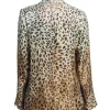 Dutton Ranch Beulah Jackson Leopard Print Blazer Back