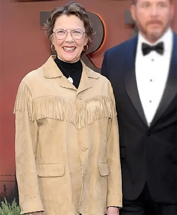 Dutton Ranch Premiere NY 2026 Annette Bening Jacket