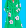 Elsbeth S03 Carrie Preston Green Flower Coat For Sale