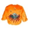 Elsbeth S03 Carrie Preston UFO & Star Fur Jacket Back