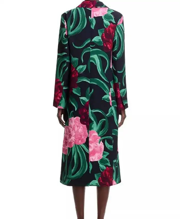 Elsbeth S03 Ruby Lane Floral Coat Front