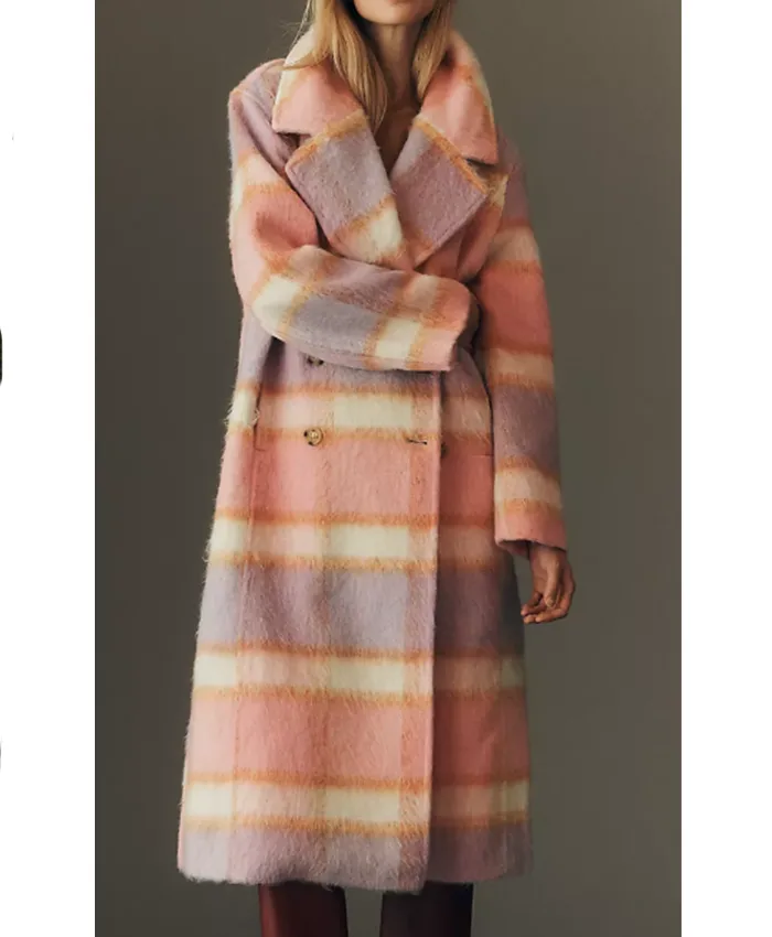 Elsbeth Tascioni Elsbeth S03 Plaid Coat For Sale