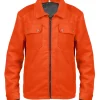 Emily in Paris Samuel Arnold Orange Wool Jacket