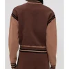 FBI S08 Pardis Saremi Zip Bomber Jacket Back