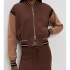 FBI S08 Pardis Saremi Zip Bomber Jacket Front