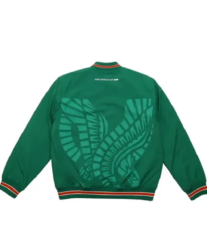 FIFA World Cup 2026 Mexico Green Bomber Jacket For Sale