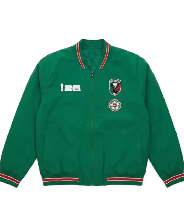 FIFA World Cup 2026 Mexico Green Bomber Jacket