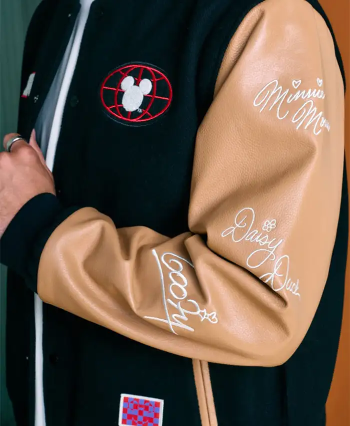 Formula 1 Mickey & Friends Autographs Varsity Jacket Side