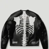 Geedup x Vanson Bones Leather Jacket Black Back
