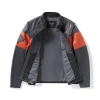 Harley Davidson Essential Convertible Leather Jacket Front